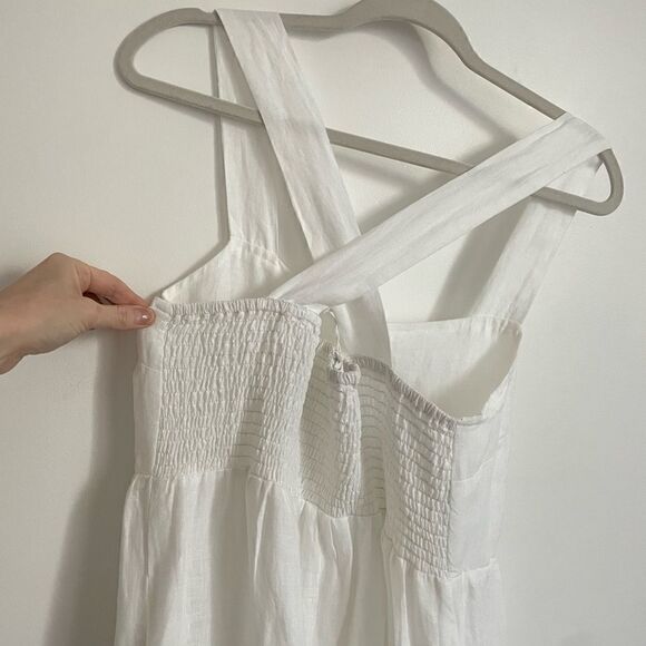 NWT Vitamin A Canyon Linen Midi Dress - Picture 12 of 12